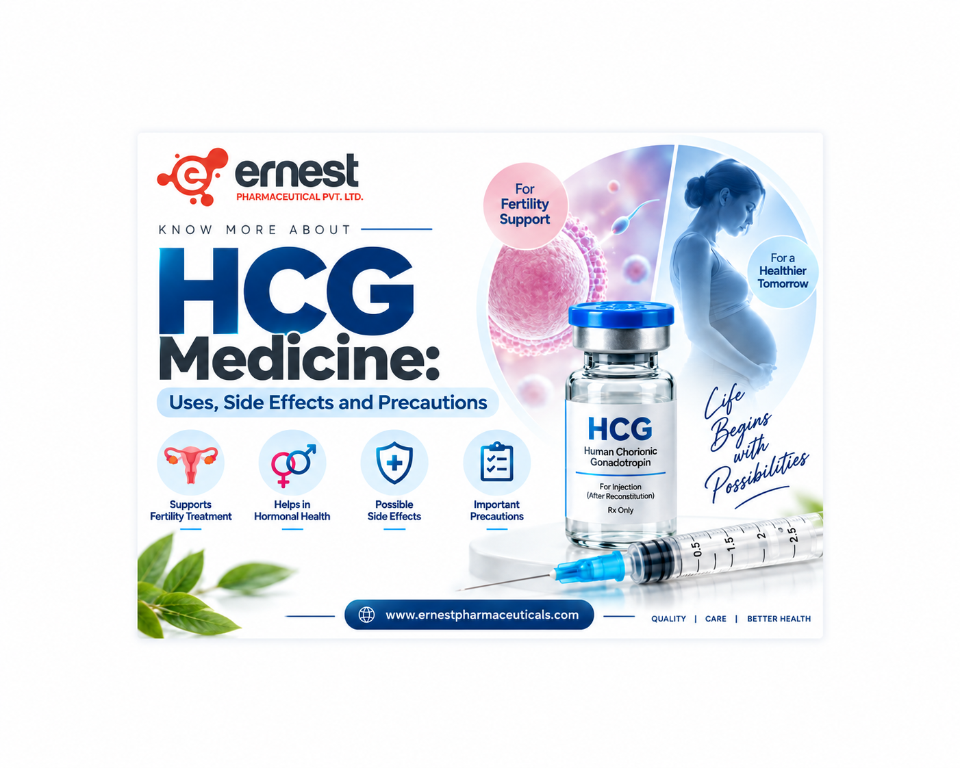 HCG Medicine: Uses, Side Effects and Precautions