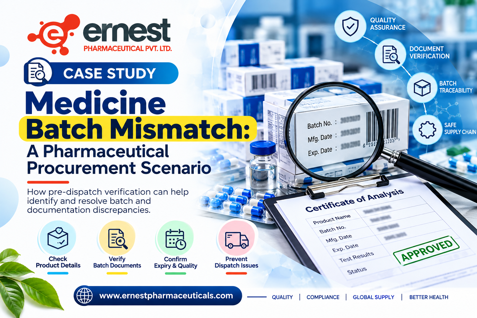 Medicine Batch Mismatch: A Pharmaceutical Procurement Case Study