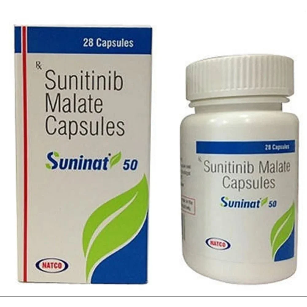 Sunitinib 50mg Capsule | Global Oncology Exporter: USA, UK, Thailand, Australia, Singapore,
