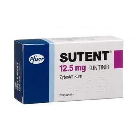 Sutinat 12.5mg Capsule (Sunitinib) | Global Oncology Exporter: USA, UK, Thailand, Australia,