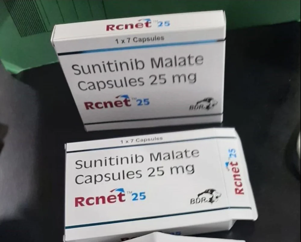 Rcnet 25mg Capsule (Sunitinib) | Global Oncology Exporter: USA, UK, Thailand, Australia,