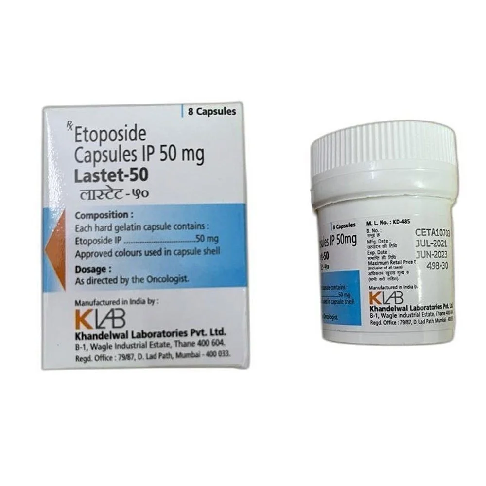 Lastet 50mg (Etoposide) Capsule