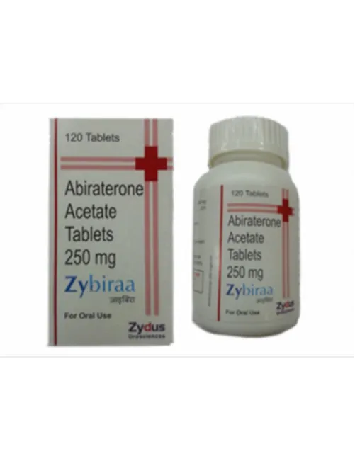 Zybiraa 250mg (Abiraterone Acetate) Tablet