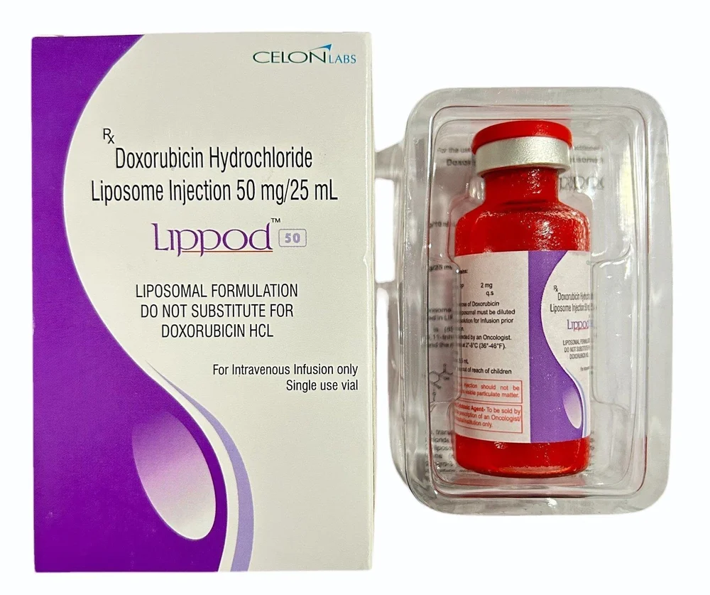 Lippod 50mg (Doxorubicin (Liposomal)) Injection