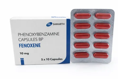 Fenoxene 10mg Capsules Phenoxybenzamine Exporter from India to USA, UK, Australia, and South Africa