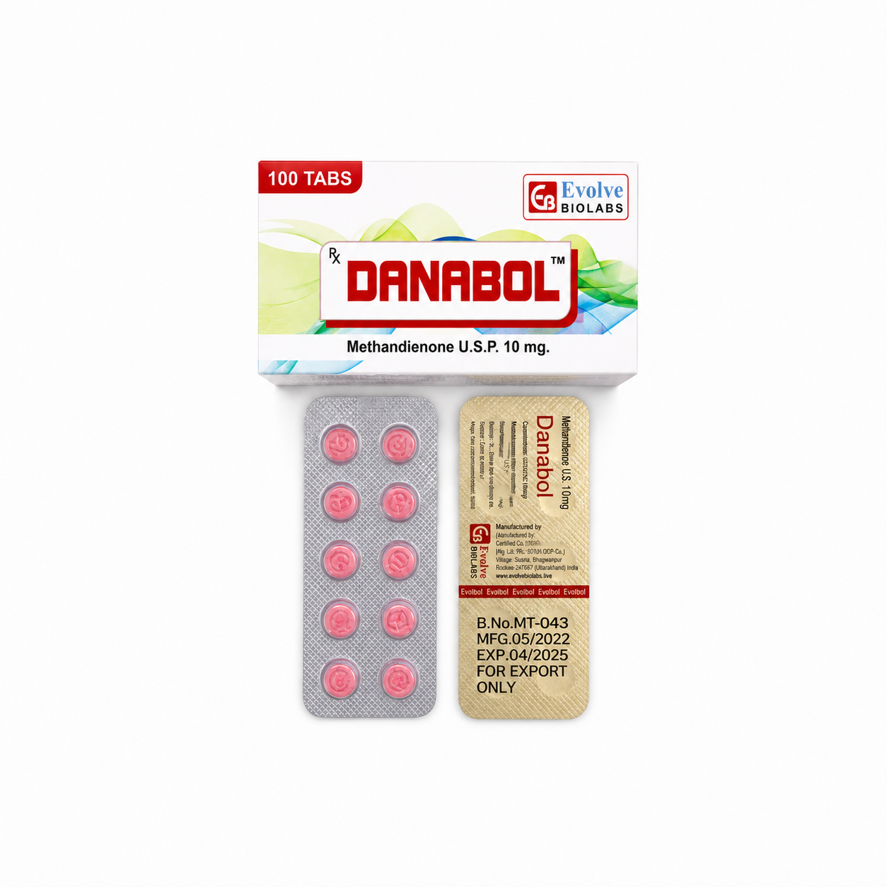 Danabol 10 mg Tablet | Methandienone Tablets | Ernext Oncology
