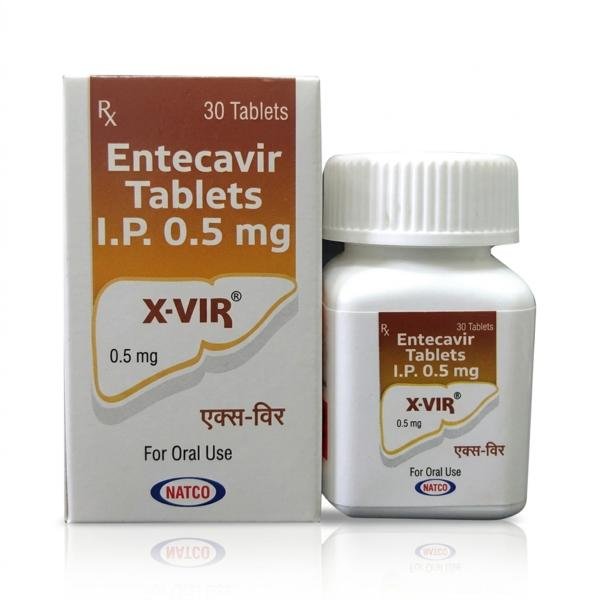 X-Vir 0.5mg Tablet Exporter from India | USA, UK, UAE, Australia, South Africa | Ernest Oncology