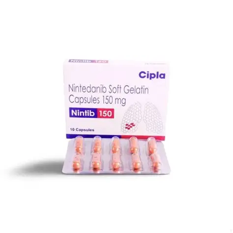 Nindanib 150mg (Nintedanib) Capsule