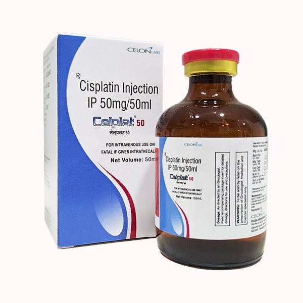 Celplat 50mg (Cisplatin) Injection