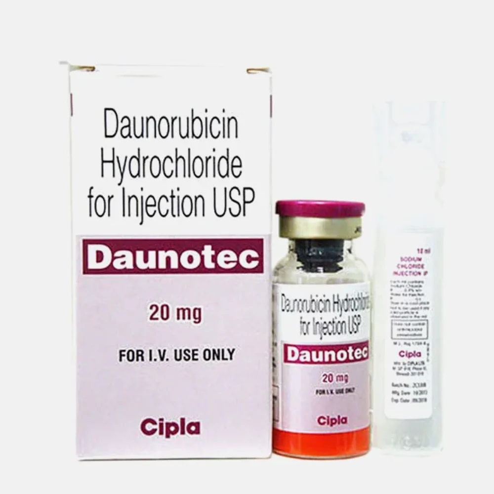 Daunotec 20mg (Daunorubicin) Injection