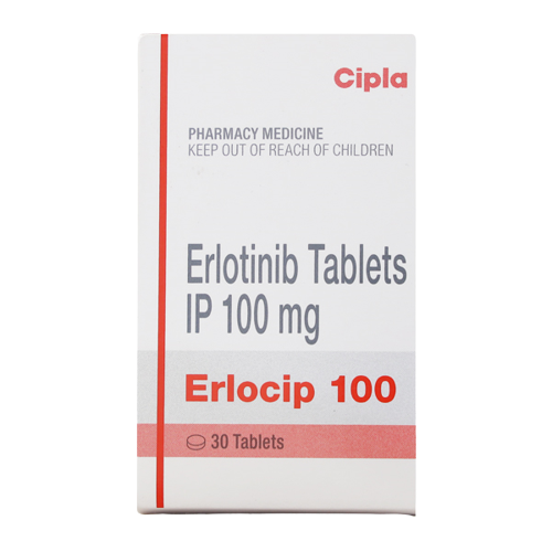 Erlocip 100mg (Erlotinib) Tablet
