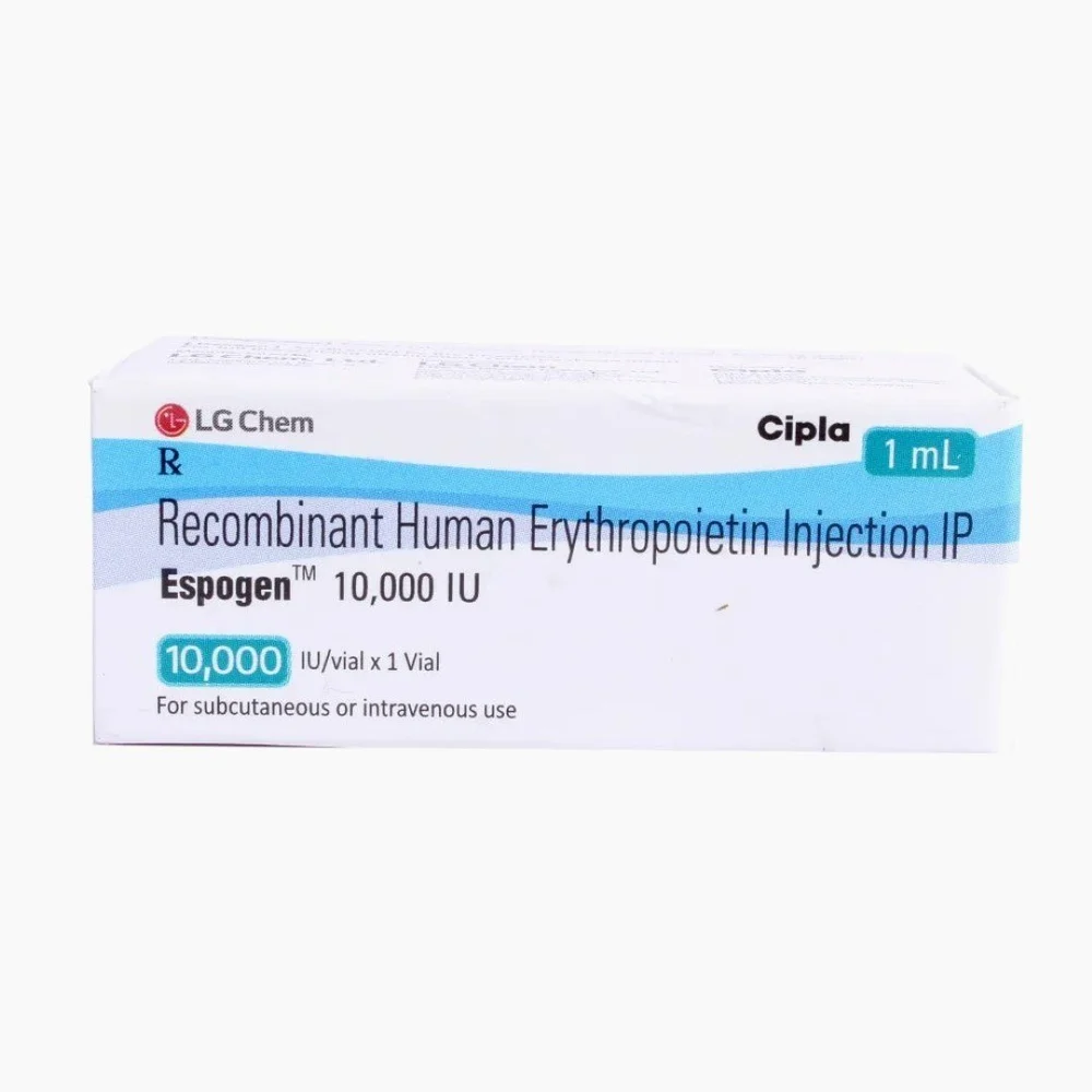 Espogen 10000 IU (Recombinant Human Erythropoietin Alfa) Injection