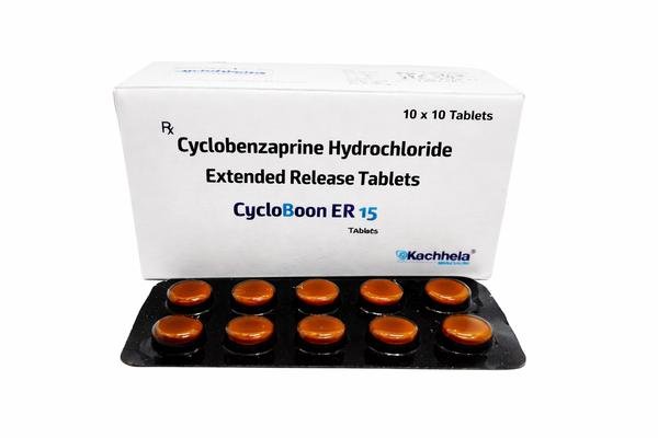Cycloboon ER 15MG Tablet (Cyclobenzaprine Hydrochloride) Exporter & Bulk Supplier in Washington