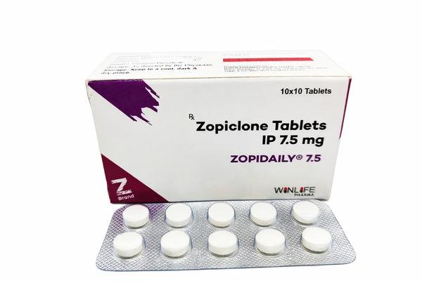Zopidaily 7.5mg Tablet – Zopiclone Tablets in Washington London, UK Canberra, Australia Riyadh, Saudi Arabia Bangkok, Thailand Kingston, Jamaica Singapore from Ernest Impex