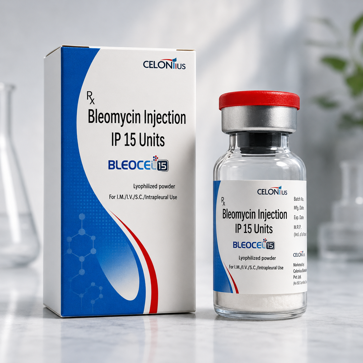 BLEOCEL 15mg Injection – Bleomycin Sulfate Injection In Washington London, UK Canberra, Australia Riyadh, Saudi Arabia Bangkok, Thailand Kingston, Jamaica Singapore from Ernest Impex
