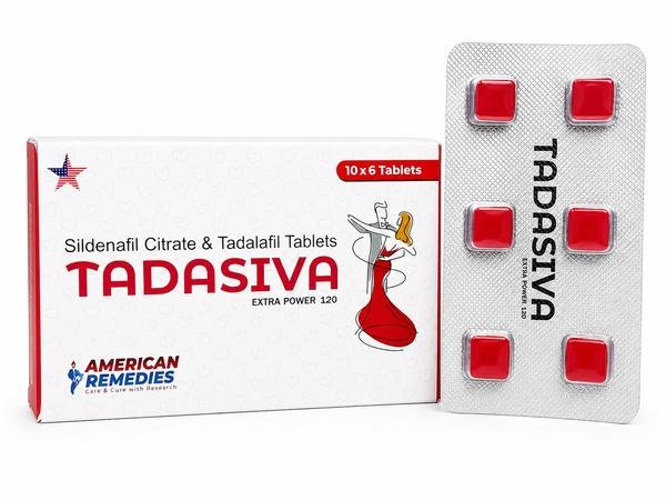Tadasiva 120 mg Tablet USA UK Australia Thailand Singapore Jamaica Exporter from India — Ernest Impex