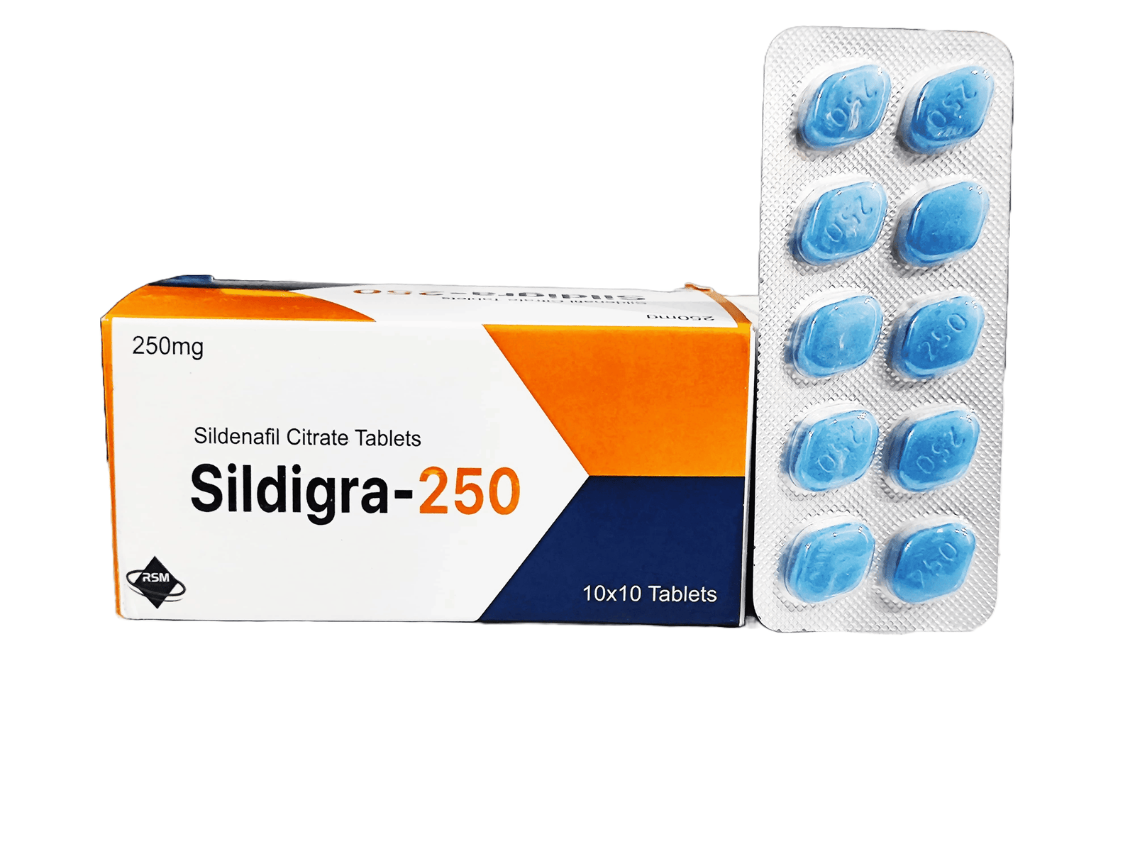 Sildigra 250 (Sildenafil Citrate) Tablet