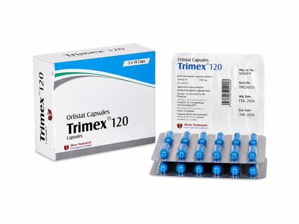 Trimex 120mg Price Bulk Order Exporter from India | Ernest Impex Global Supply to United States, United Kingdom, Australia, Thailand, Jamaica, Singapore | Medicated Fat Blocker Supplier