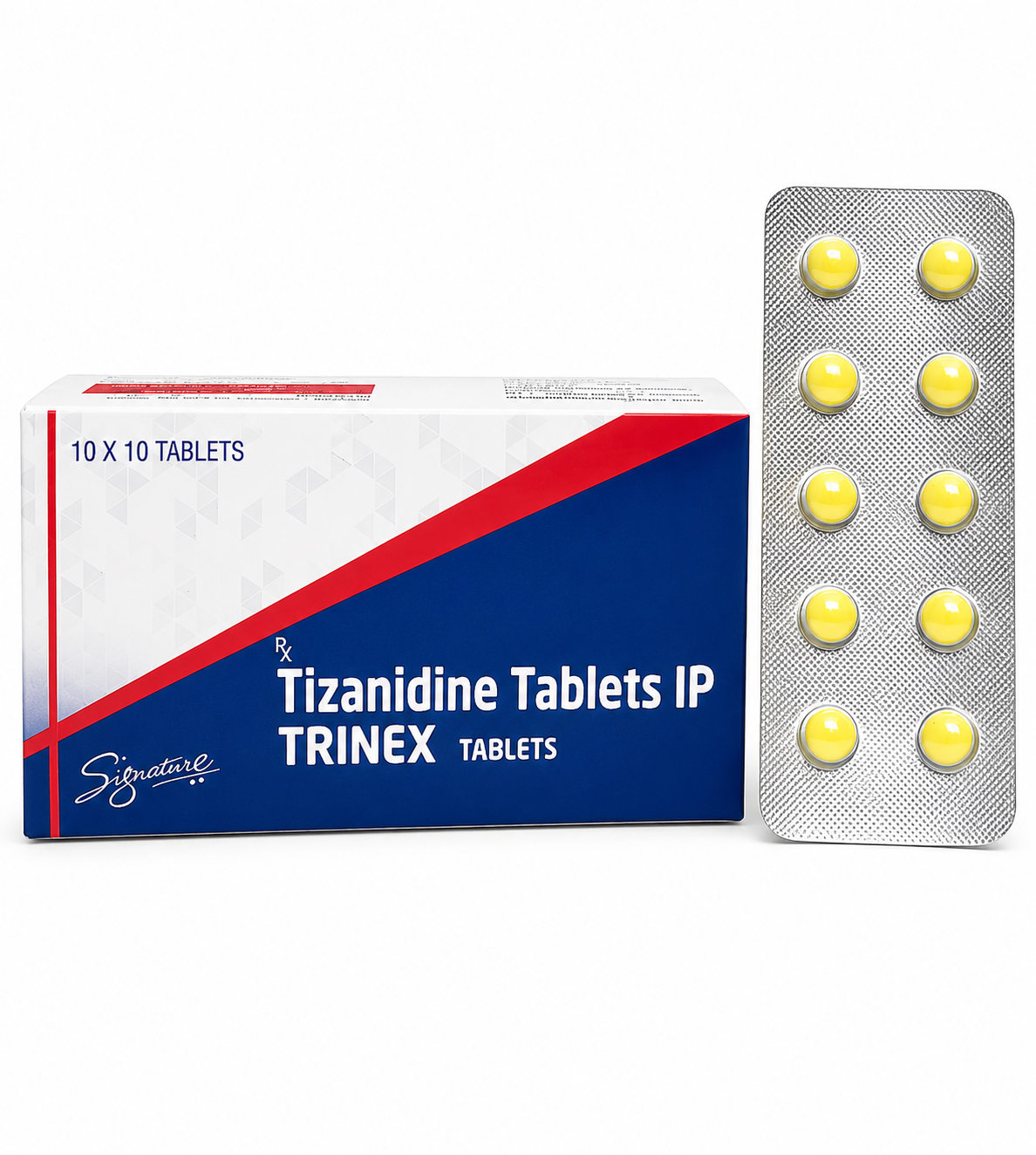 Tizanidine Trenex Tablet USA UK Australia Thailand Singapore Jamaica Exporter from India — Ernest Impex