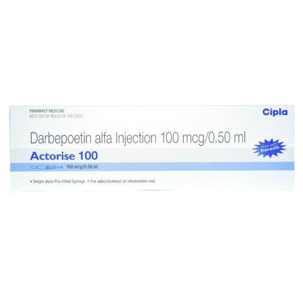 Actorise 100mg (Darbepoetin alfa) Injection