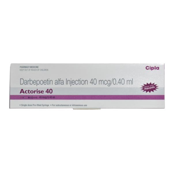 Actorise 40mg (Darbepoetin alfa) Injection