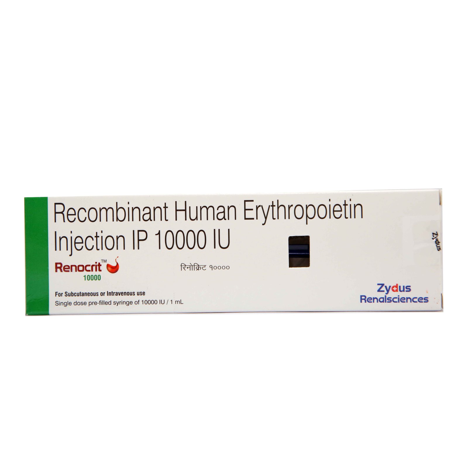 Renocrit 10000 IU (Recombinant Human Erythropoietin Alfa) Injection