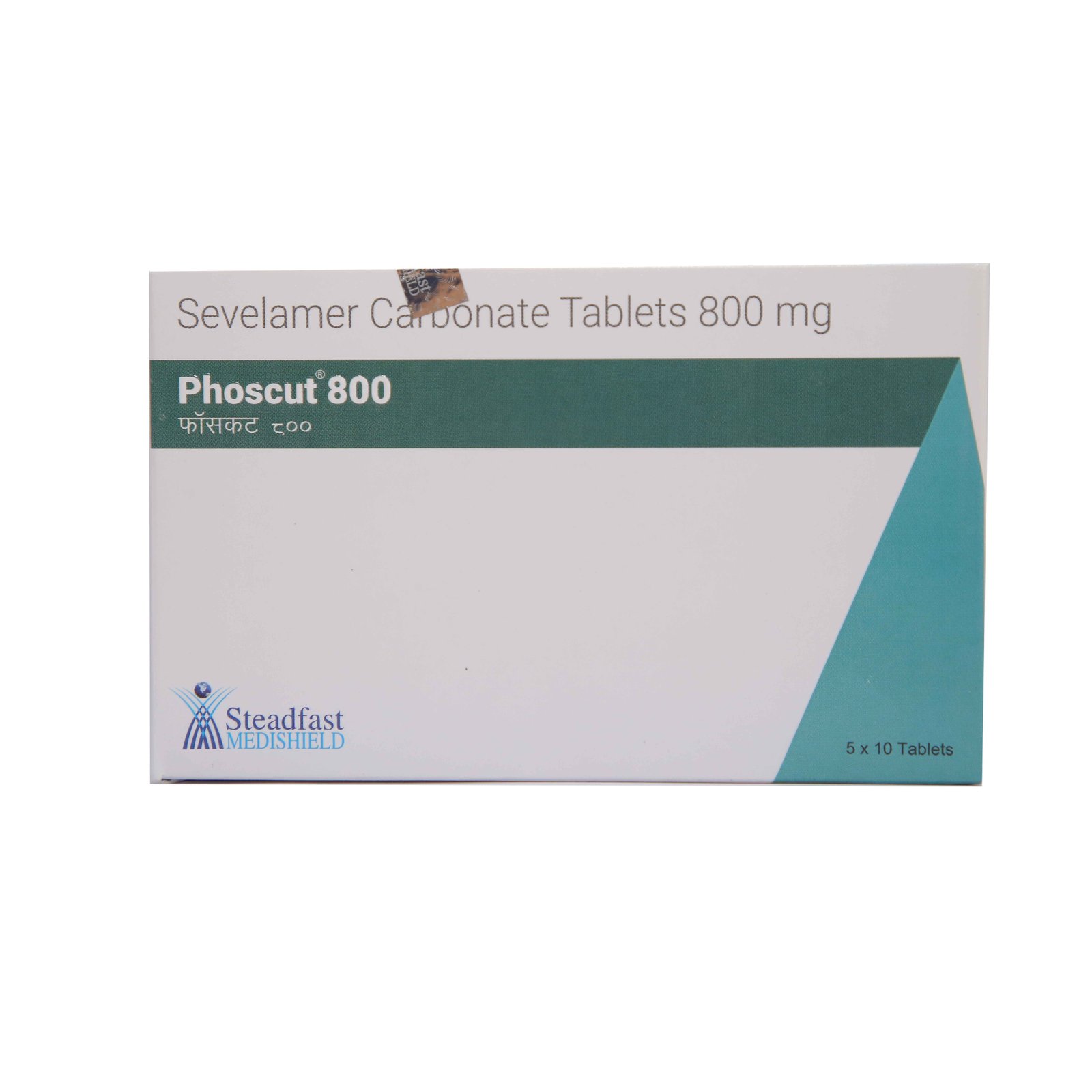 Phoscut 800mg (Sevelamer) Tablet