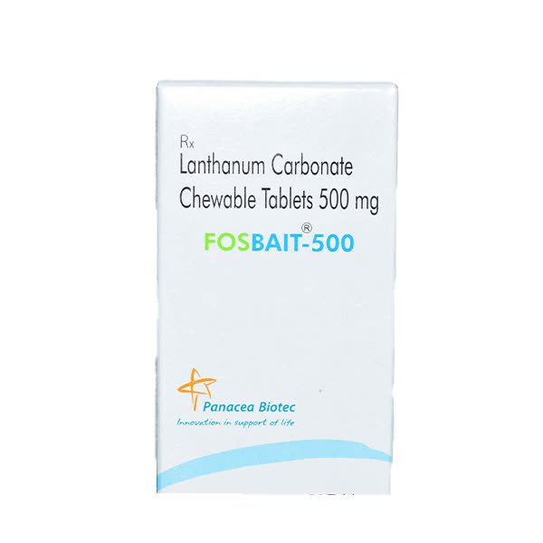 Fosbait 500mg (Lanthanum Carbonate) Tablet