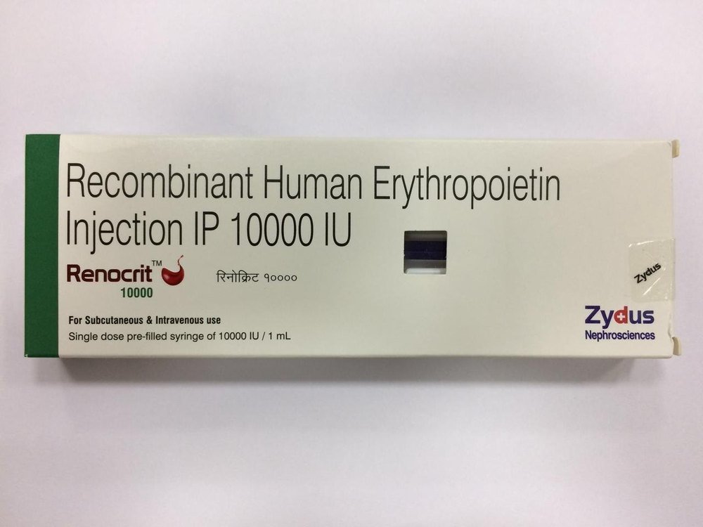 Renocrit 10000 IU (Recombinant Human Erythropoietin Alfa) Injection