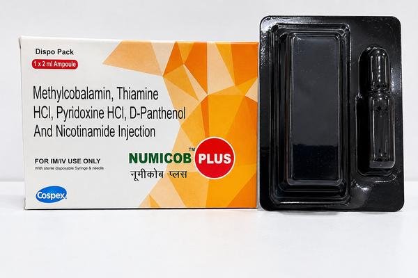 Numicob Injection Plus Exporter from India | Bulk Vitamin B-Complex & Mecobalamin Supply to Washington, London, Bangkok, Canberra, Singapore, & Kingston | Ernest Impex