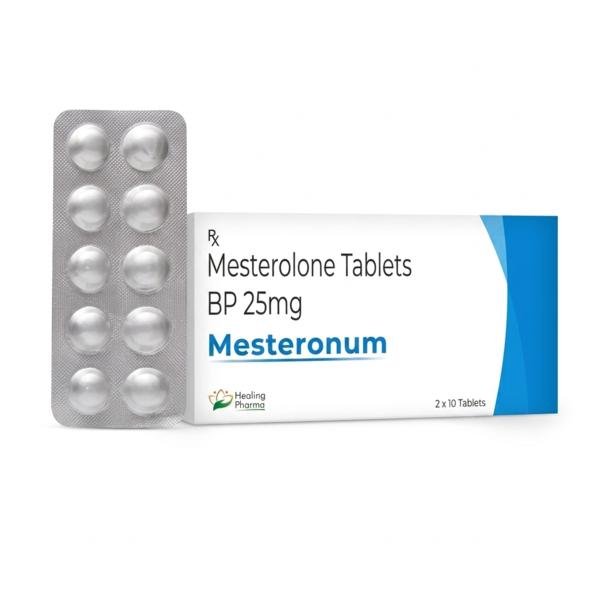 Mesteronum 25mg Tablet (Mesterolone) | Global Pharmaceutical Exporter: USA, UK, Thailand, Australia, Singapore, Jamaica | Ernest Impex