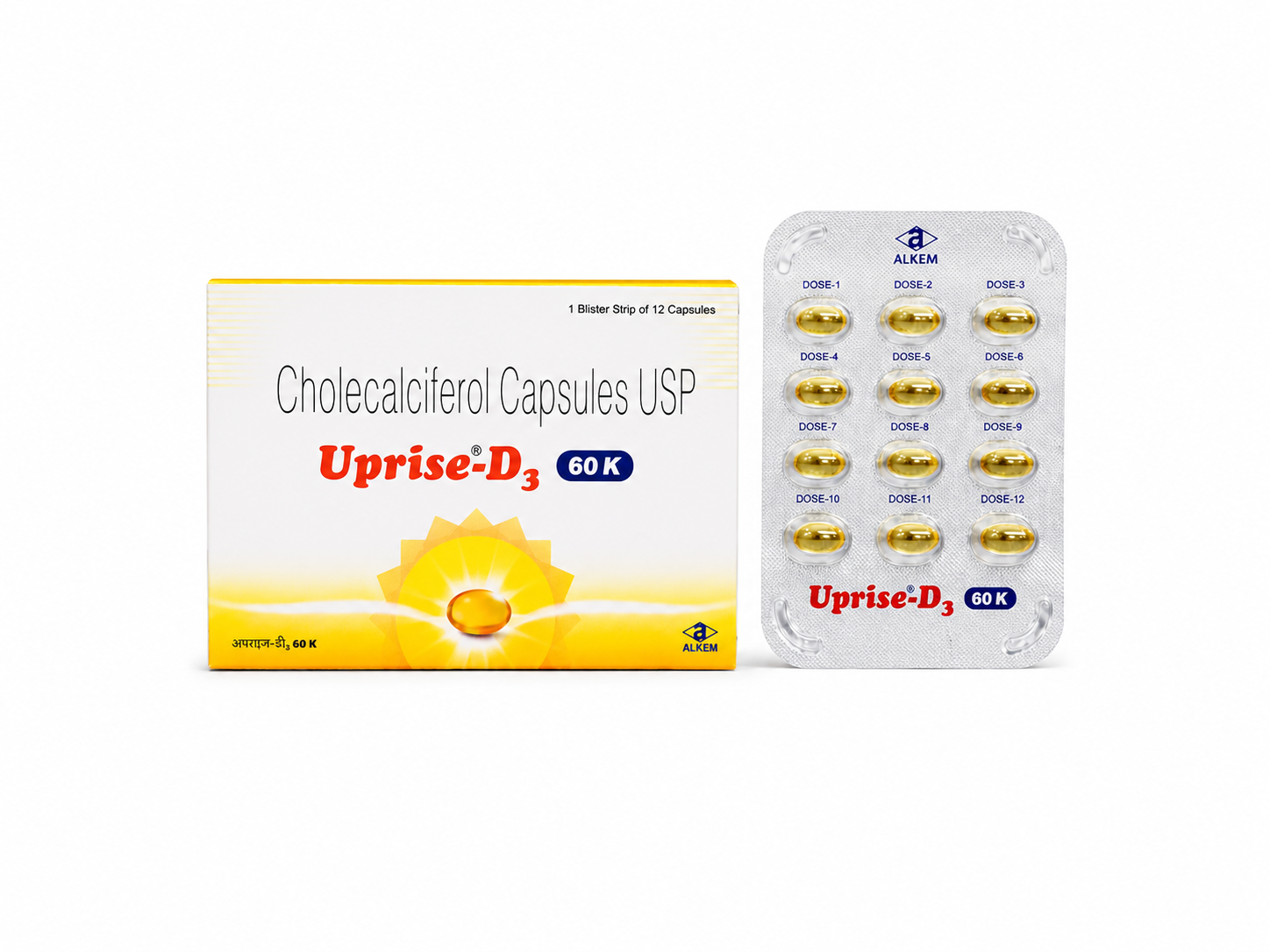 Uprise D3 Capsule USA | Vitamin D3 Capsules from India
