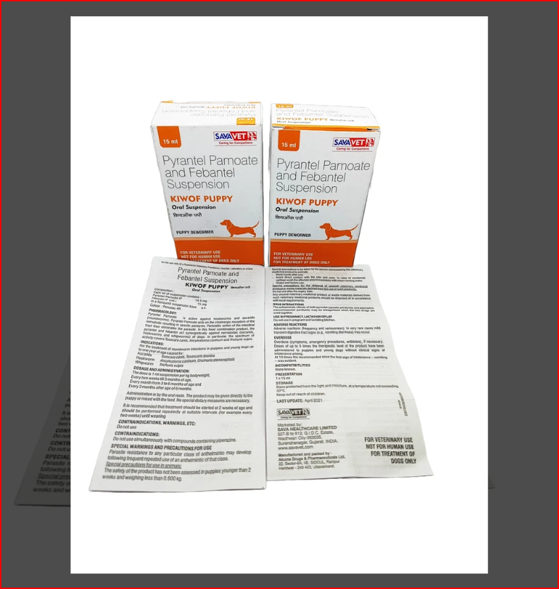 Pyrantel Pamoate And Febantel Suspension