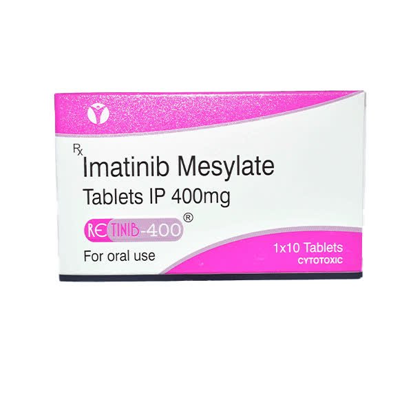Retinib 400mg (Imatinib mesylate) Tablet