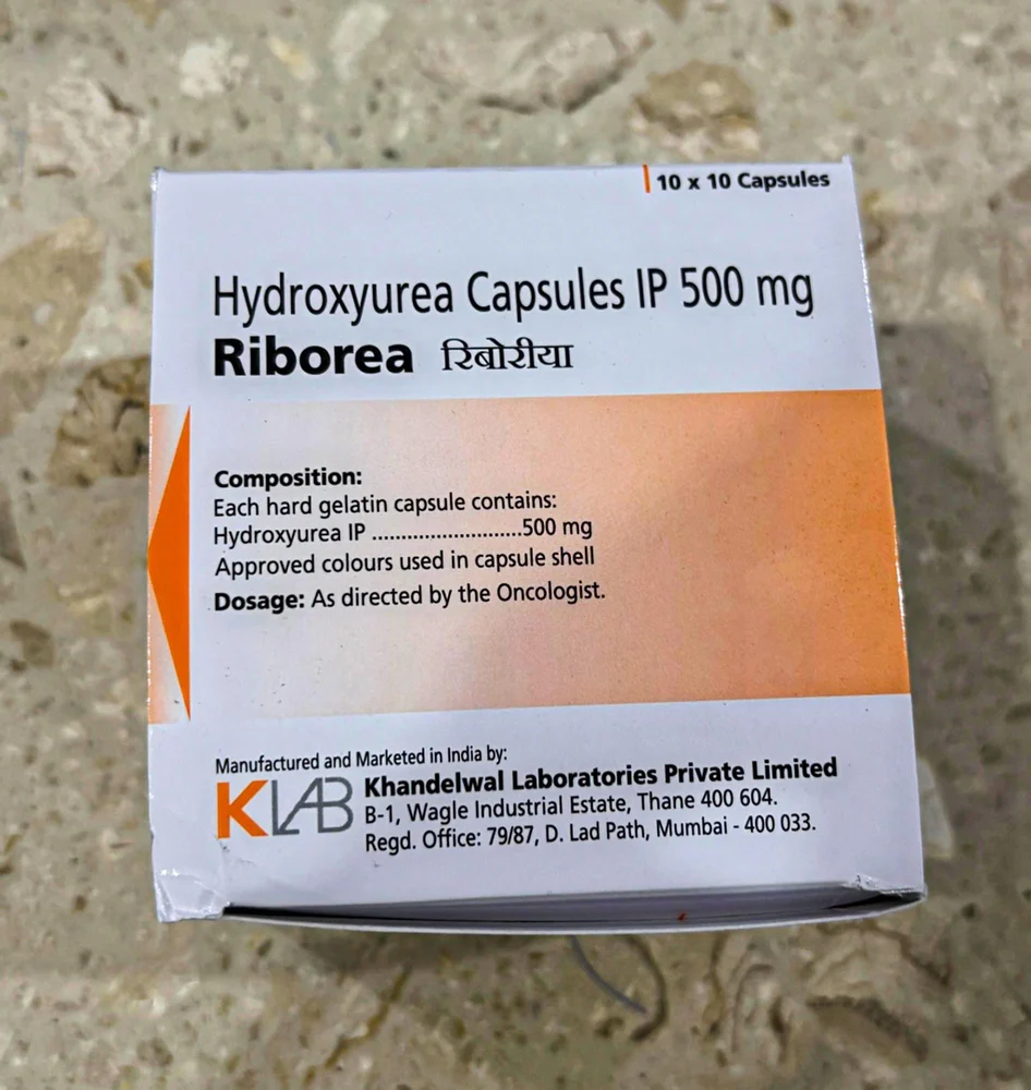 Riborea 500mg (Hydroxyurea) Capsule