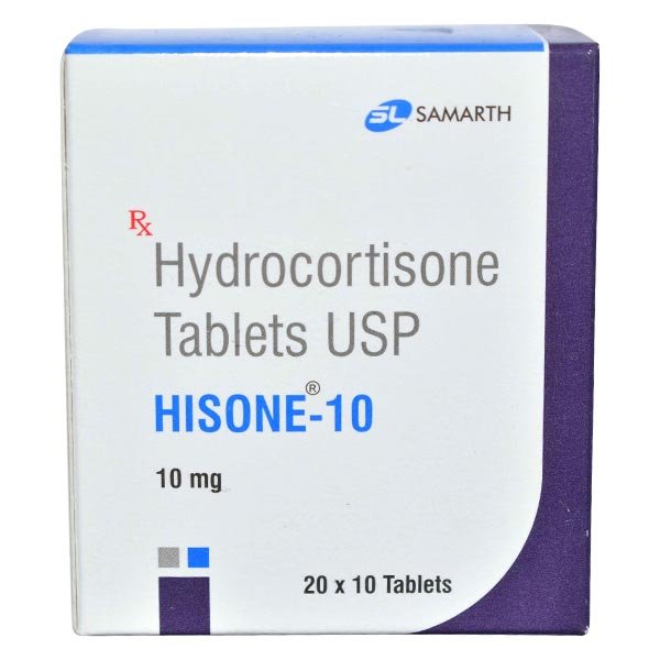 Hisone 10mg (Hydrocortisone) Tablet(Allergies)