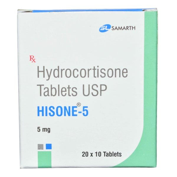Hisone 5mg (Hydrocortisone) Tablet (Allergies)