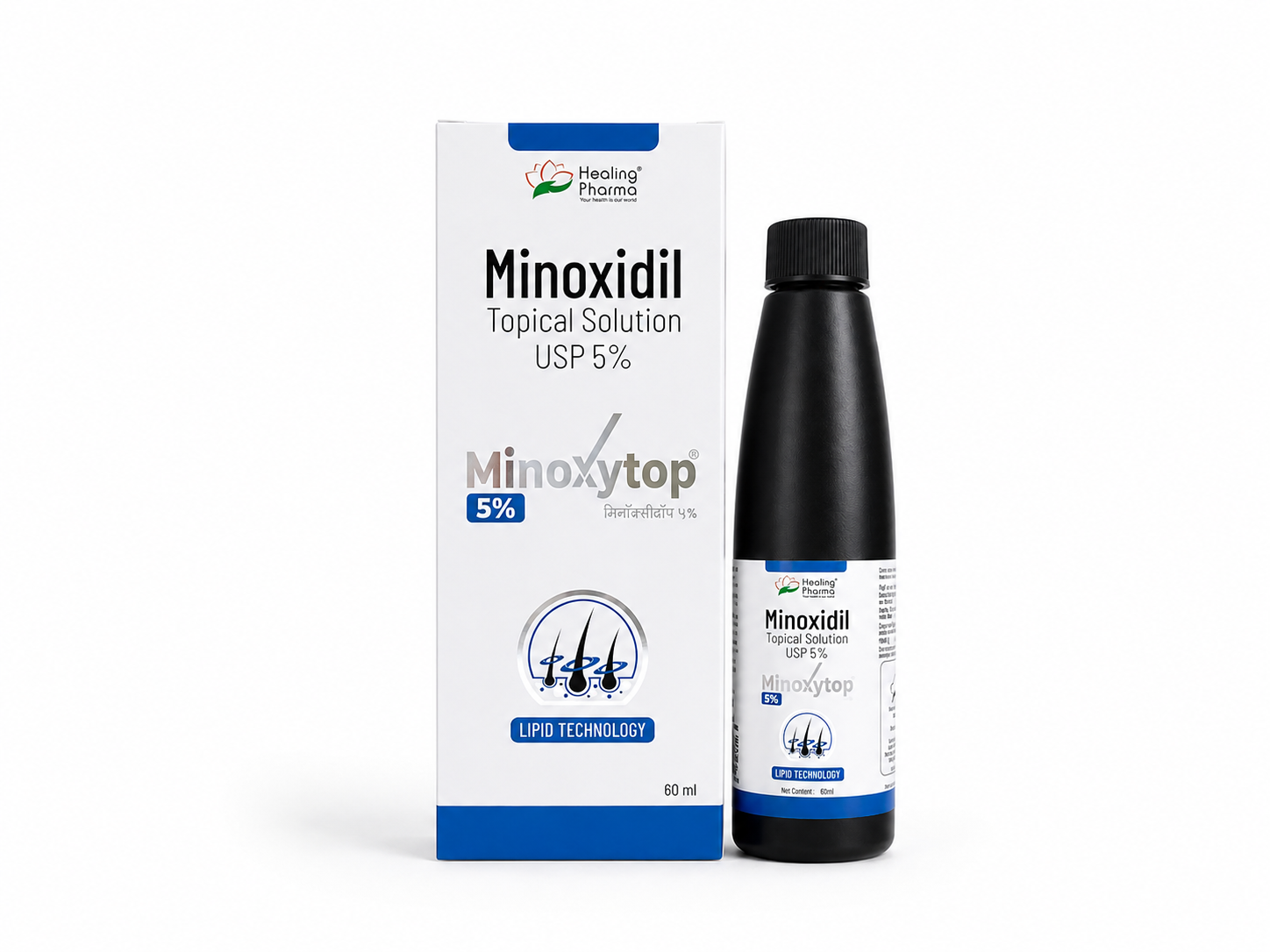 Minoxytop 5% (Minoxidil) Scalp Solution Exporter from India to USA, UK, Australia, Singapore, etc