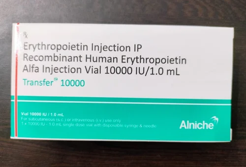 Transfer 10000 IU (Recombinant Human Erythropoietin Alfa) Injection