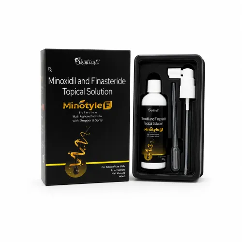 Minotyle-F (Minoxidil 5% & Finasteride 0.1%) Solution Exporter from India to USA, UK, Australia, etc