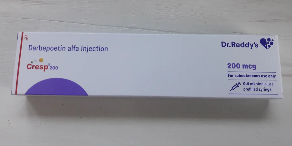 Cresp 200mcg (Darbepoetin alfa) PFS Injection