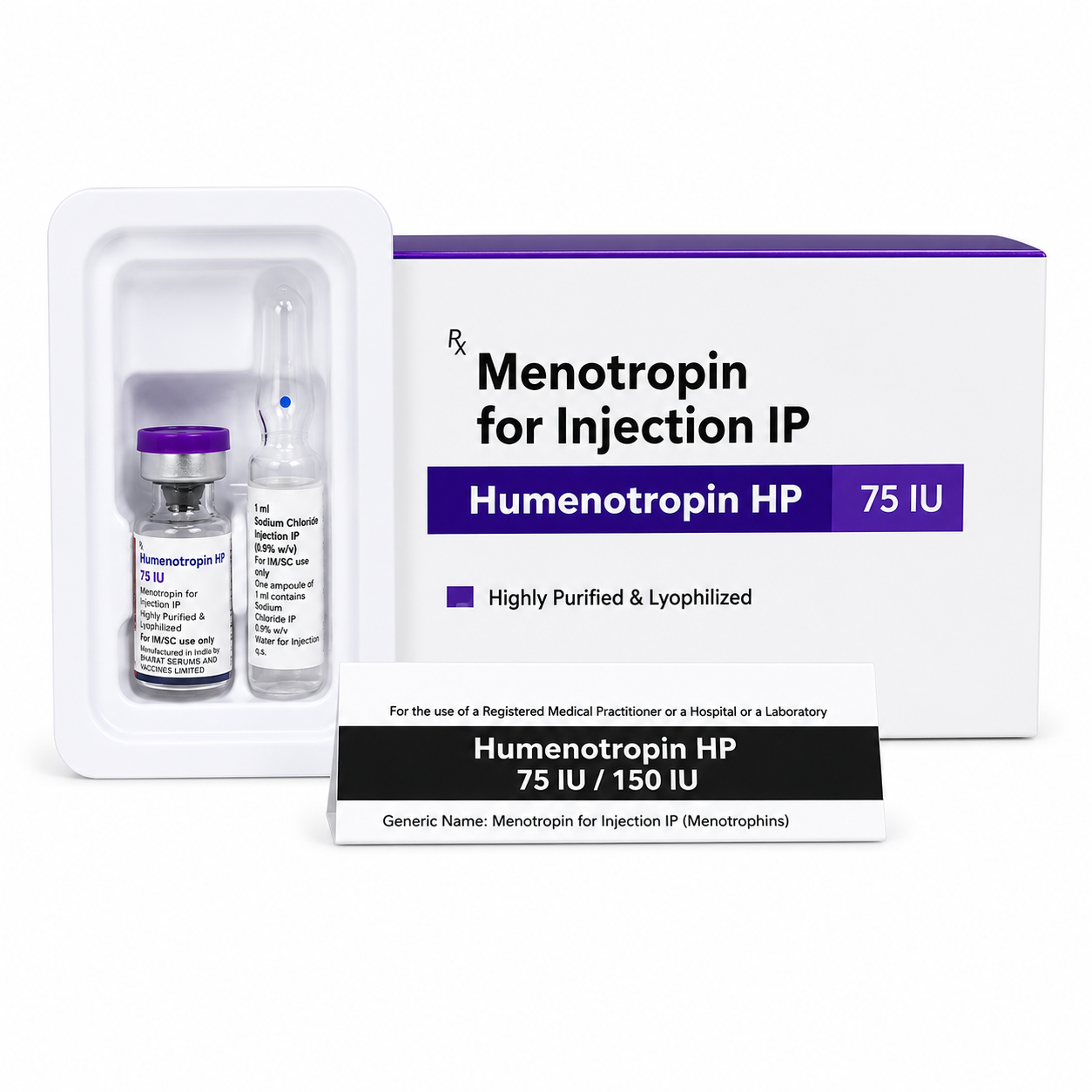 Reproductive deficiency treatment drugs Humenotropin 75iu Menotrophin