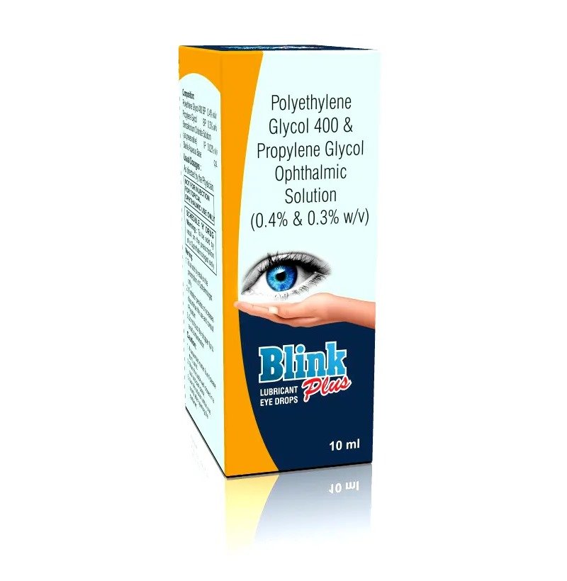 Blink Plus (Polyethylene & Propylene Glycol) Ophthalmic Solution