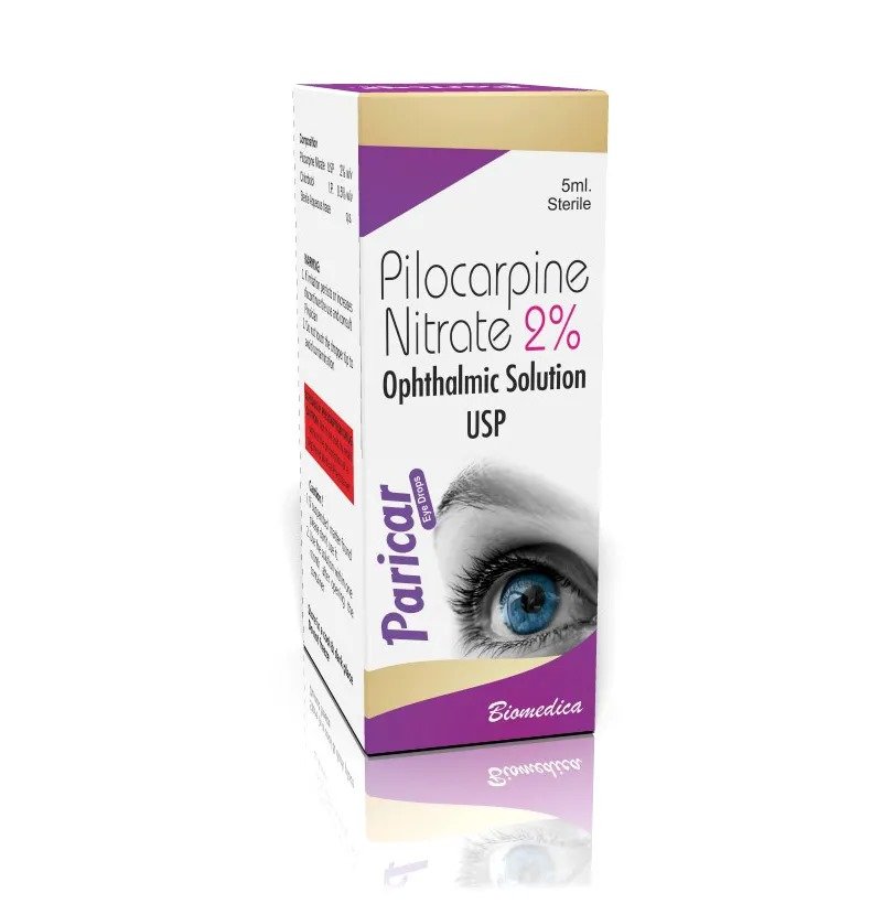 Paricar (Pilocarpine Nitrate 2%) Eye Drops