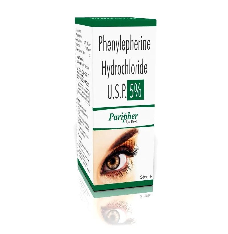 Paripher (Phenylepherine Hydrochloride 5%) Eye Drop