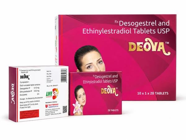 Deova (Desogestrel & Ethinylestradiol) Tablets: Verified Pharmaceutical Exporter from India | Bulk Supplier for USA, UK, Australia, Thailand, Singapore & Jamaica