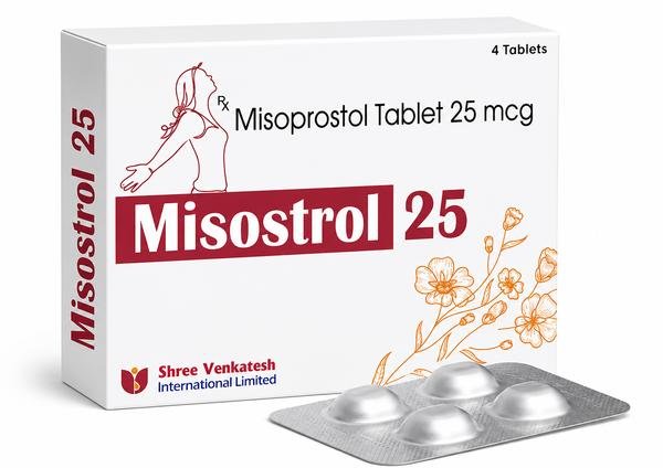 Misostrol (Misoprostol 25mcg) Tablets: Verified Pharmaceutical Exporter from India | Bulk Supplier for USA, UK, Australia, Thailand, Singapore & Jamaica
