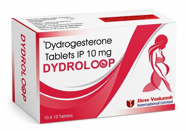 Dydroloop (Dydrogesterone 10mg) Tablets: Verified Pharmaceutical Exporter from India | Bulk Supplier for USA, UK, Australia, Thailand, Singapore & Jamaica