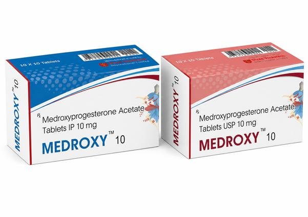 Medroxy 10 (Medroxyprogesterone Acetate 10mg) Tablets: Verified Pharmaceutical Exporter from India | Bulk Supplier for USA, UK, Australia, Thailand, Singapore & Jamaica