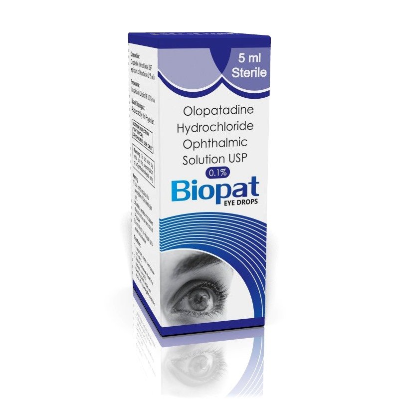 Biopat (Olopatadine Hydrochloride 0.1%) Ophthalmic Solution